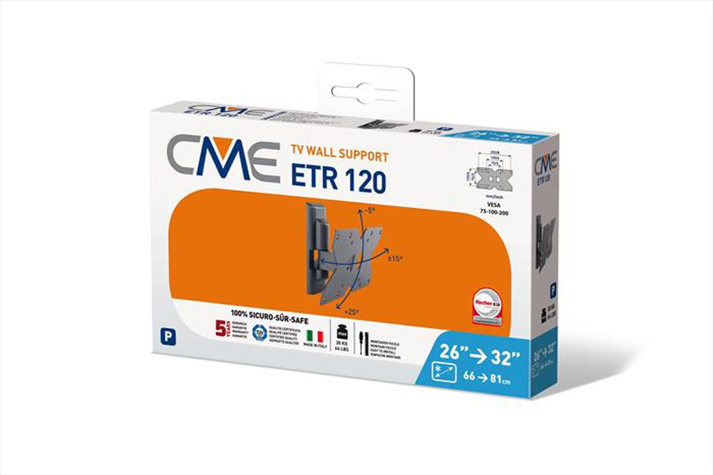Immagine del prodotto CME - ETR120-Nero