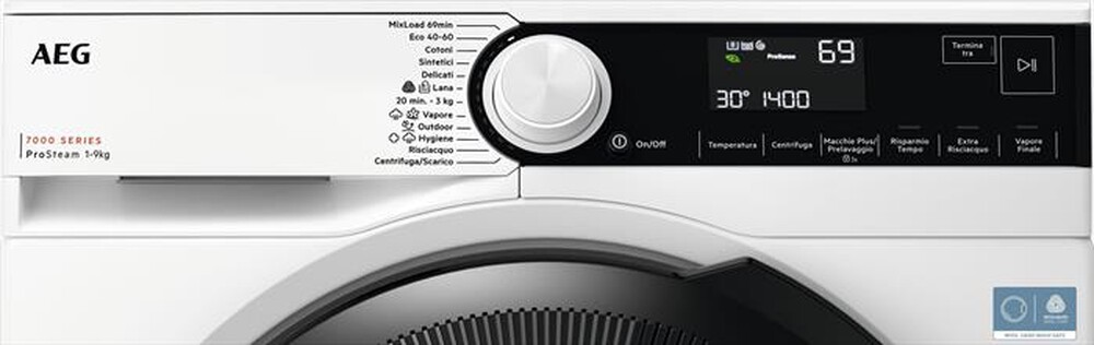 Immagine del prodotto AEG - Lavatrice LR7FD94 9 Kg Classe A-Bianco
