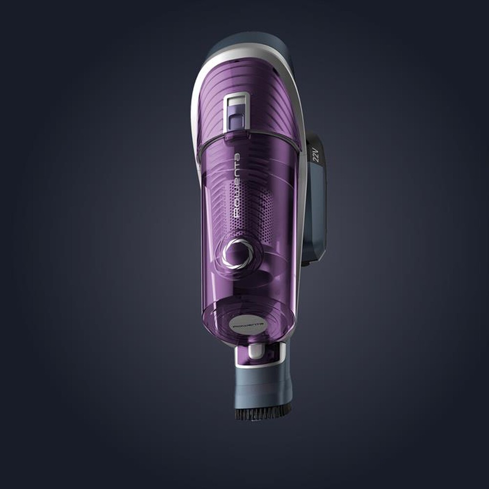 "ROWENTA - RH9639 XFORCE FLEX 8.60 Allergy Scopa elettrica-Viola e grigio interno"