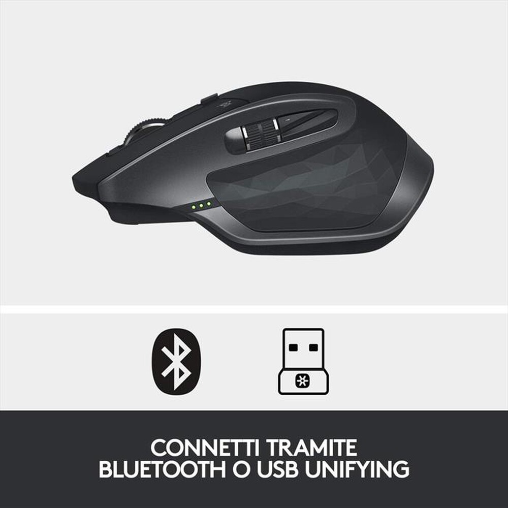 "LOGITECH - Mx Master 2S Graphite-Graphite"
