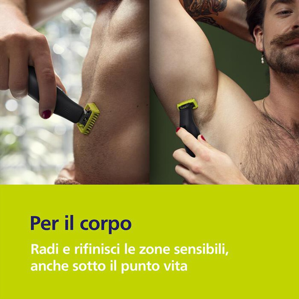 Immagine del prodotto PHILIPS - Regolabarba OneBlade PRO 360 QP6542/15-Nero