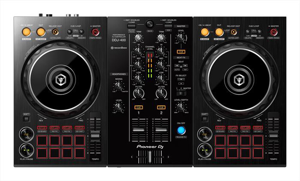 "PIONEER - DDJ-400 CONTROLLER-NERO"