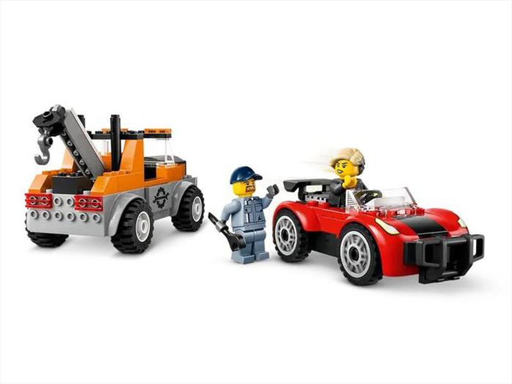 "LEGO - AUTOGRU' E OFFICINA AUTO SPORTIVE - 60435-Multicolore"