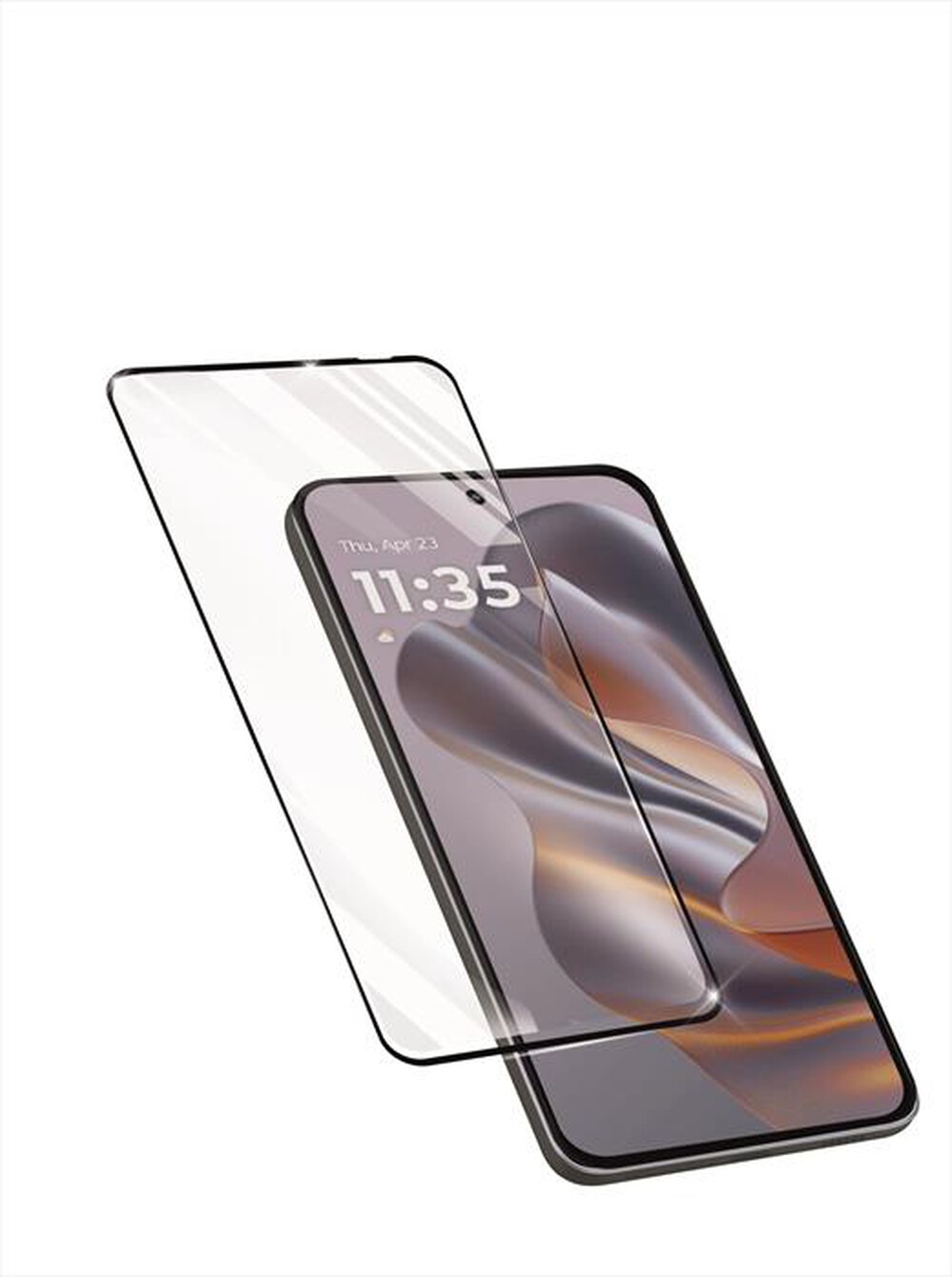 "CELLULARLINE - IMPACT GLASS CAPSULE - MOTOROLA EDGE 50 NEO-Trasparente"