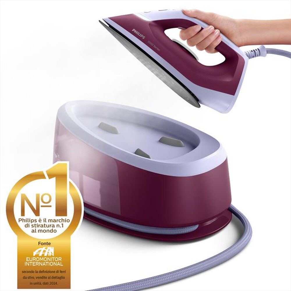 Immagine del prodotto PHILIPS - Sistema stirante SERIE 3000 PSG3001/30-Rosa