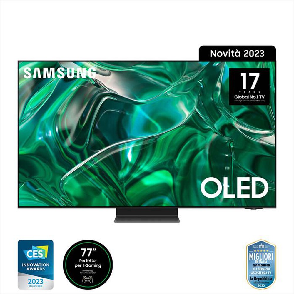 "SAMSUNG - Smart TV OLED UHD 4K 77\" QE77S95CATXZT-TITAN BLACK"