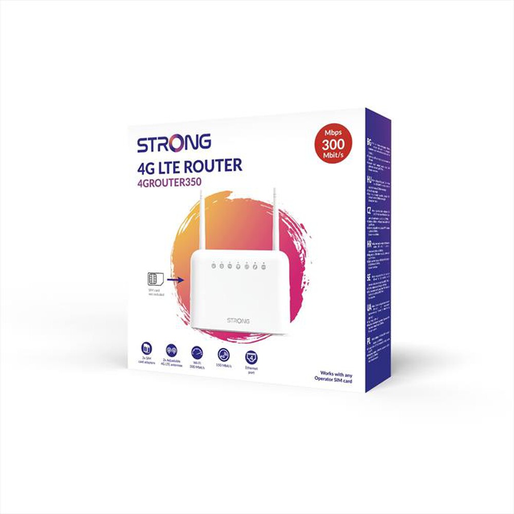 "STRONG - Router 4GROUTER350-bianco"