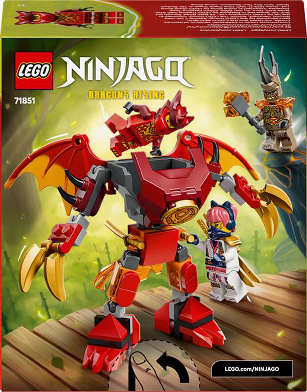 Immagine del prodotto LEGO - NINJAGO Battle Pack Mech Drago di Kai - 71851