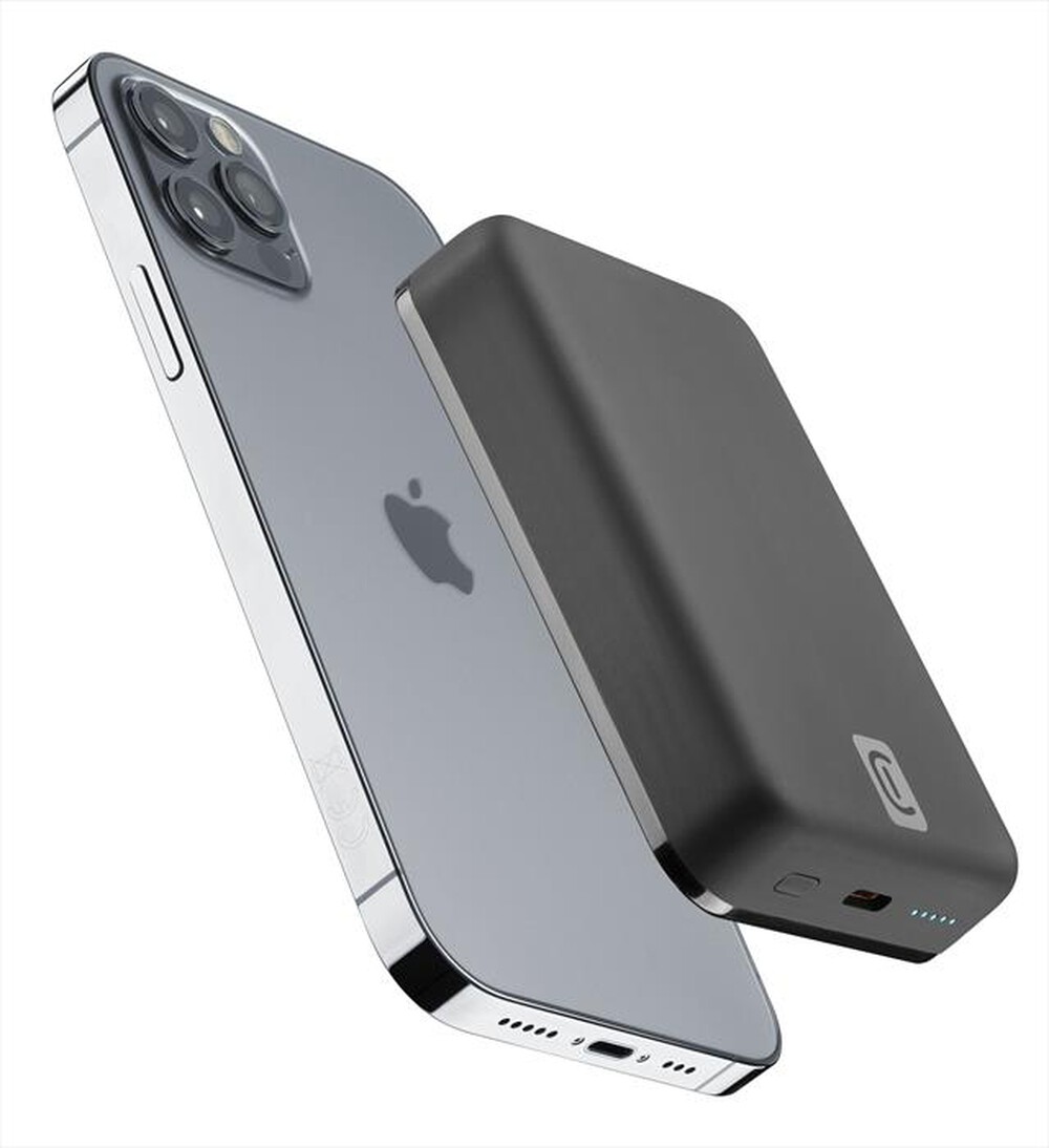 "CELLULARLINE - Powerbank PBMAGSF10000WIRK-Nero"