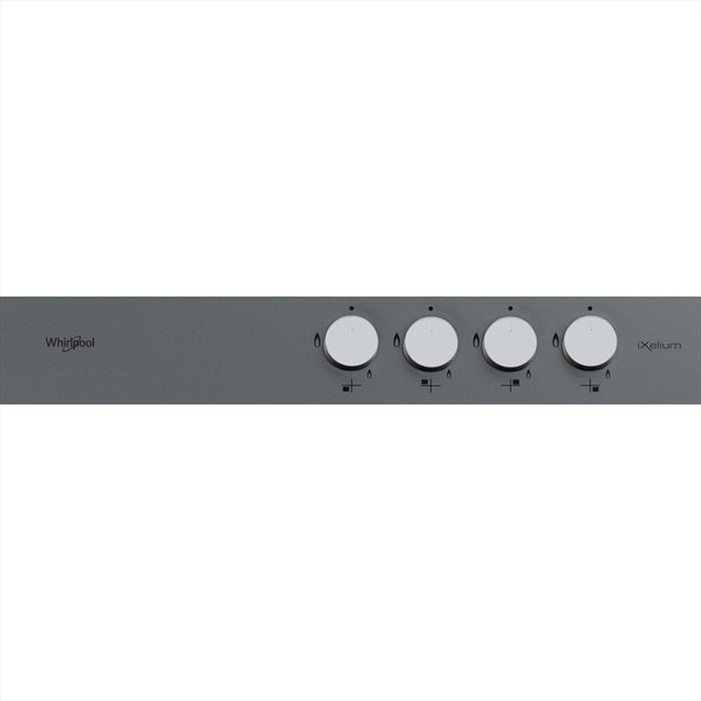 "WHIRLPOOL - Piano cottura a gas GMA 6414/IXL/01 HOB WP 59 cm-Acciaio inossidabile"