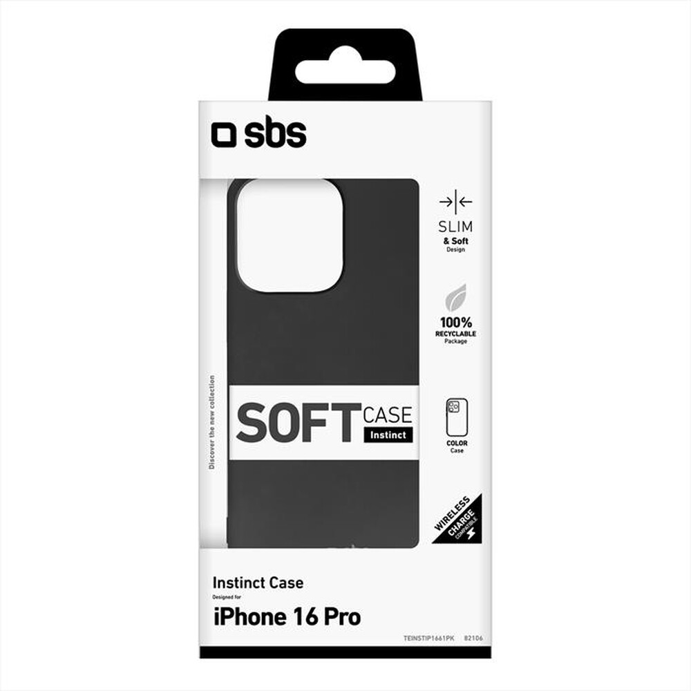 Immagine del prodotto SBS - Cover Instinct iPhone 16 Pro TEINSTIP1661PK-Nero