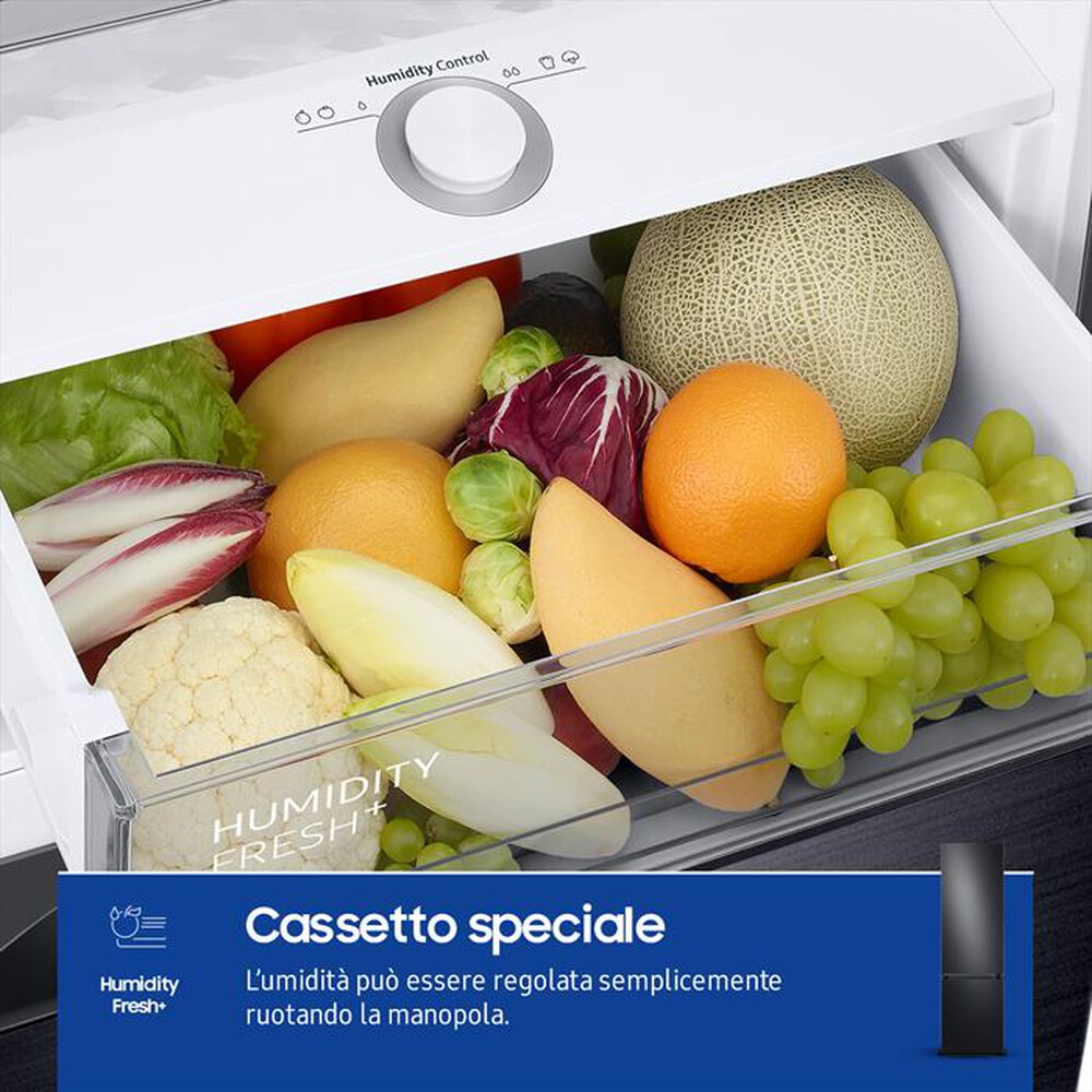 "SAMSUNG - Frigorifero combinato RB38C7B6AB1/EF BESPOKE 387l-ANTHRACITE"