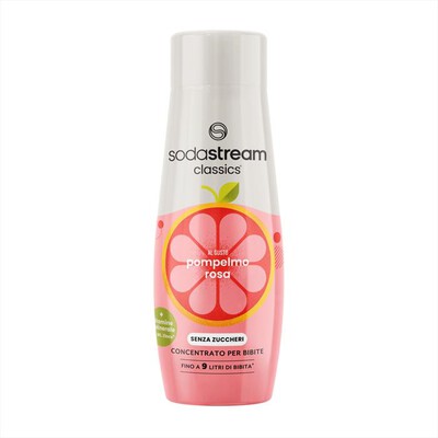 SODASTREAM - CONC. POMPELMO ROSA ZERO VITAMINE E MINERALI 440ML-GRIGIO/ROSA