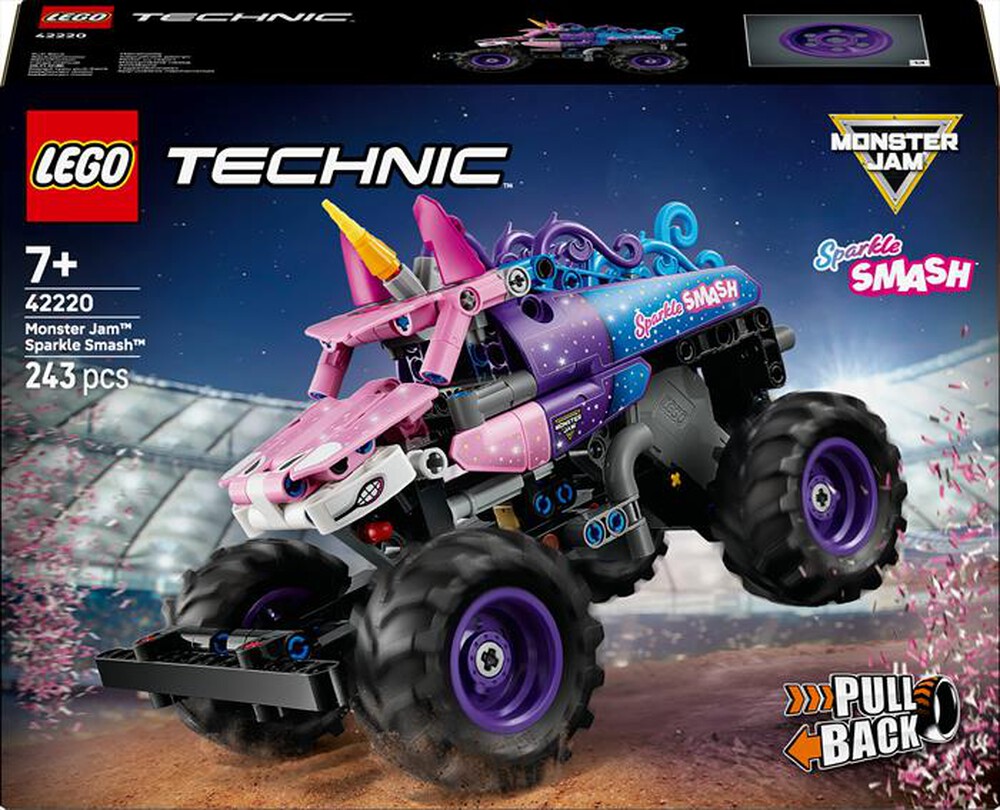Immagine del prodotto LEGO - TECHNIC Monster Jam Sparkle Smash retrocarica42220