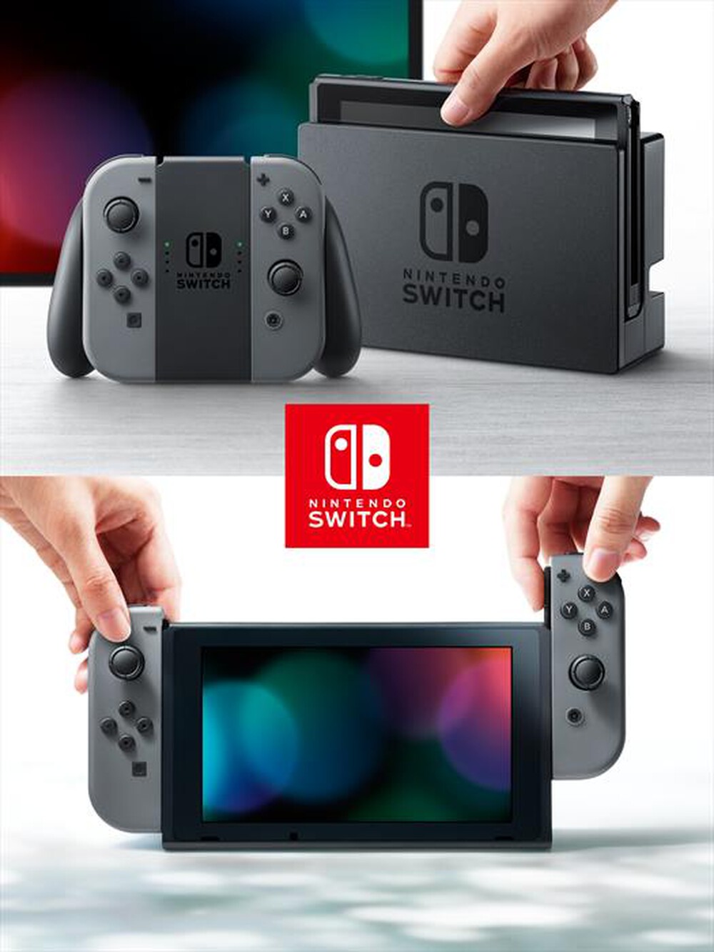 "NINTENDO - Switch 1.1 con Joy-Con Grigi-Grigio"