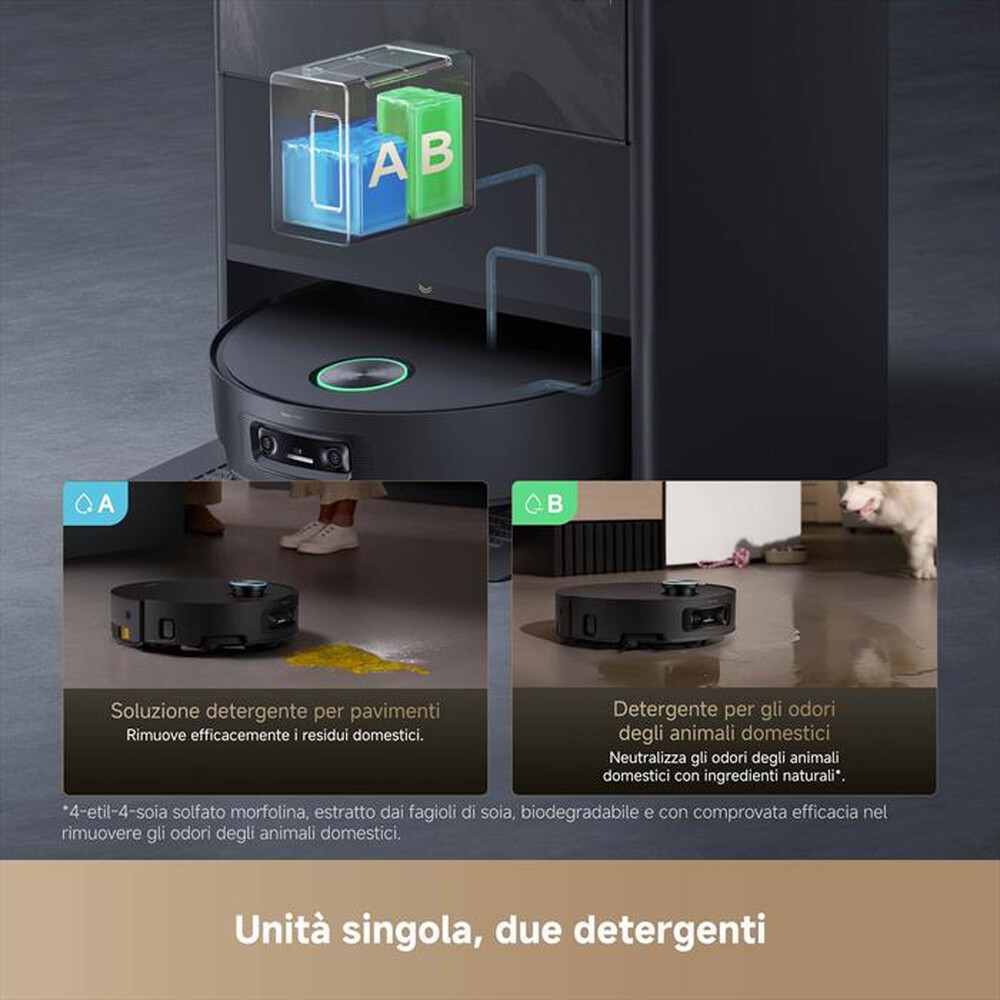 Immagine del prodotto DREAME - Aspirapolvere robot AQUA10 ULTRA TRACK COMPLETE-Nero