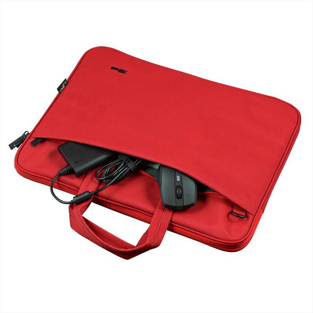 "TRUST - BOLOGNA LAPTOP BAG 16? ECO RED-Red"