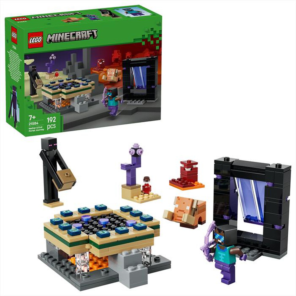 Immagine del prodotto LEGO - MINECRAFT Viaggio nel Portale del Nether - 21584