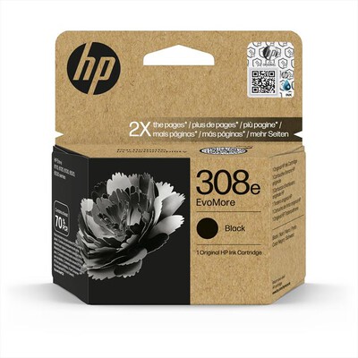 HP - 308E EVOMORE CARTUCCIA-Nero
