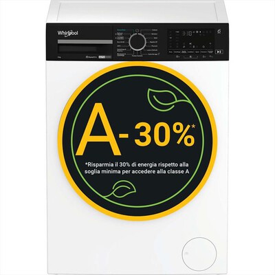 WHIRLPOOL - Lavatrice WPM99WADSIT 9Kg Classe A-Bianco