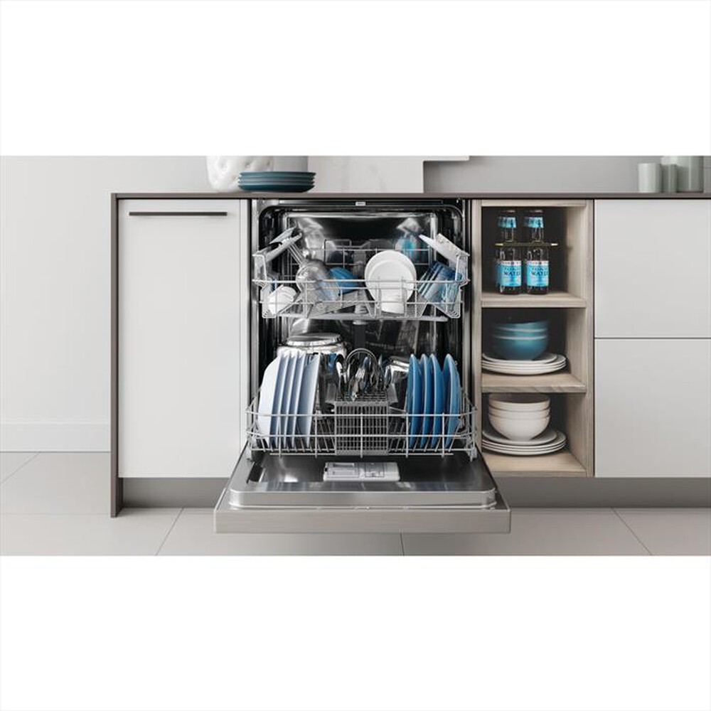 "INDESIT - Lavastoviglie incasso DBE 2B19 A X Classe F"
