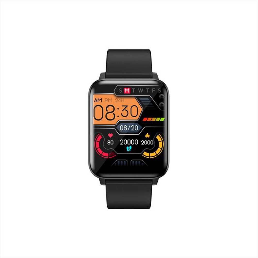 "LENOVO - Smartwatch E1MAX Touchscreen a colori-NERO"