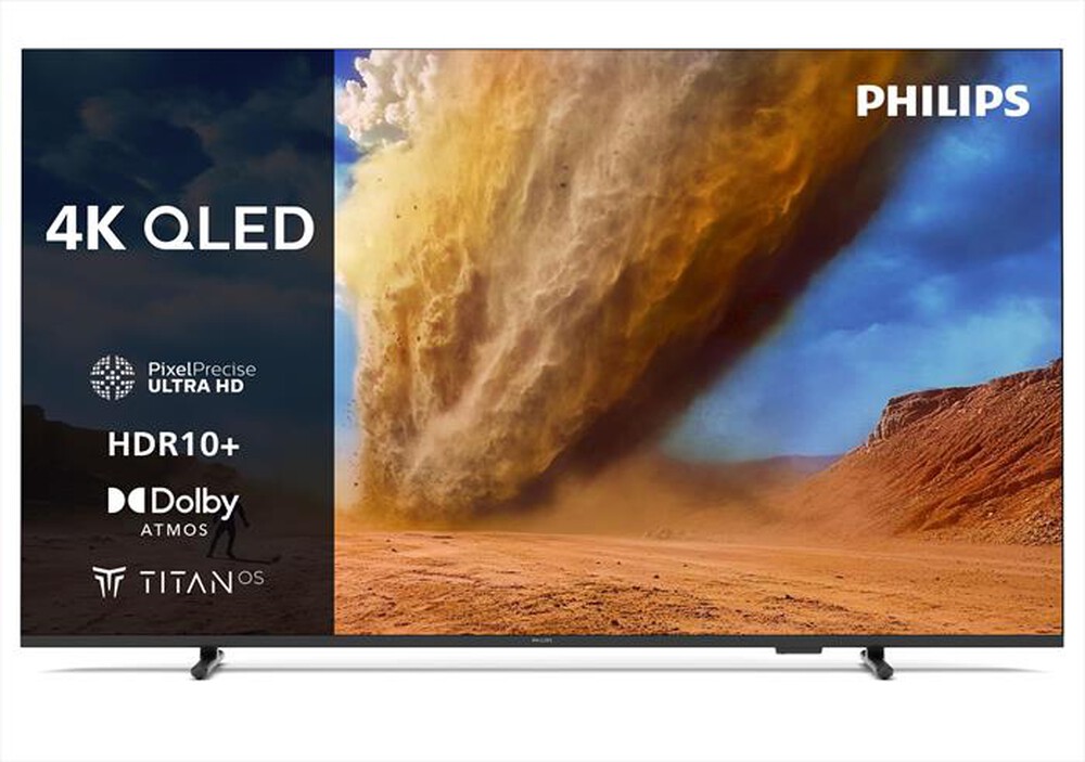 PHILIPS - Smart QLED UHD 4K 43" 43PUS7810/12-Black