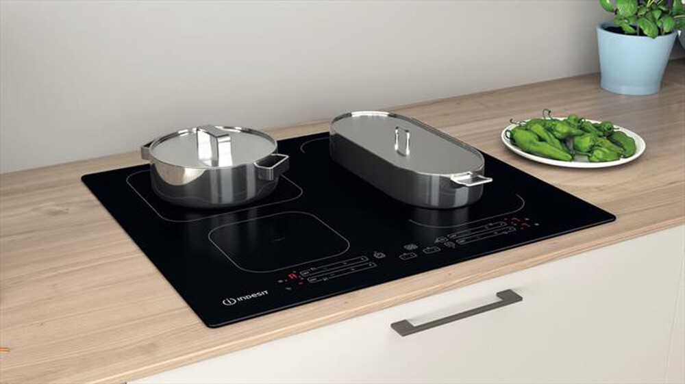 Immagine del prodotto INDESIT - Piano cottura induzione IB 65B60 NE 59 cm-Nero