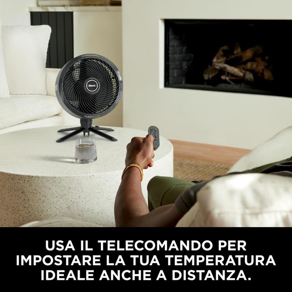 "SHARK - Ventilatore portatile FLEXBREEZE PROMIST-Nero"