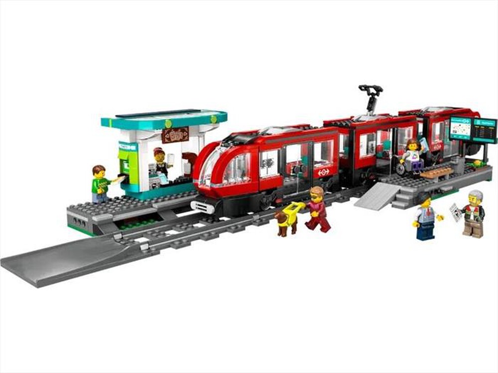 "LEGO - TRAM E FERMATA DEL TRAM-Multicolore"