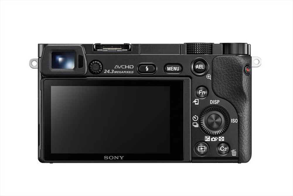 "SONY - Alpha ILCE6000LB-black"