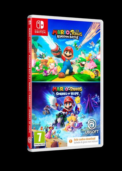 UBISOFT - MARIO + RABBIDS DOUBLE PACK (CIAB) NSW
