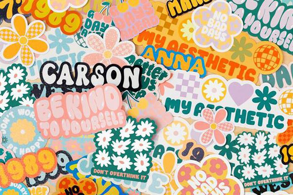 Immagine del prodotto CRICUT - Carta adesiva stampabile &ndash; A4 (8 fogli)-Bianco