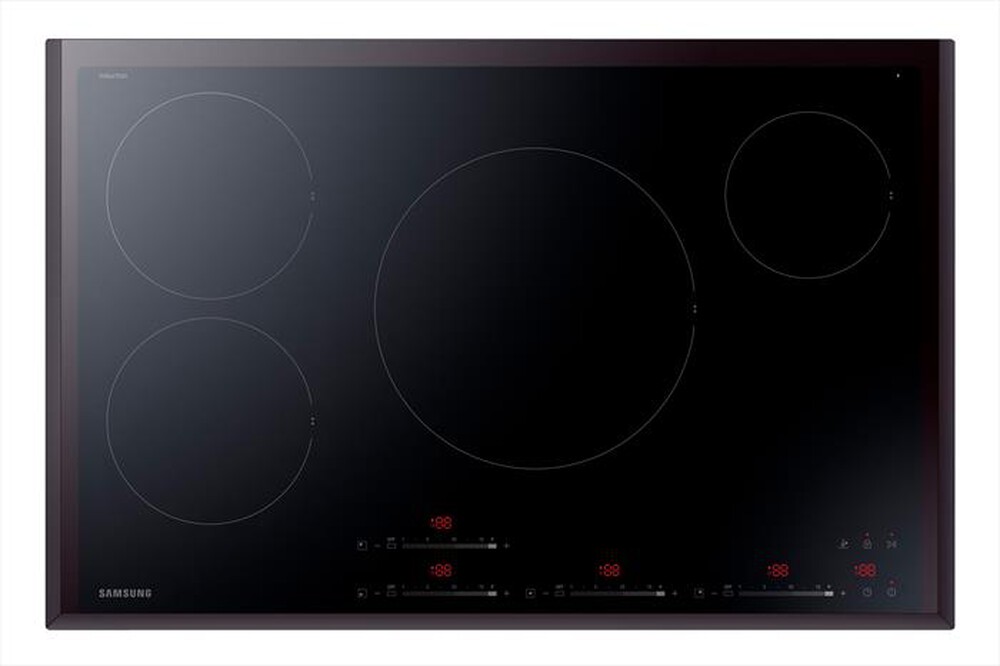 Immagine del prodotto SAMSUNG - Piano elettrico induzione NZ84F7NB6AB/ET 80 cm-Vetro Ceramica Nero