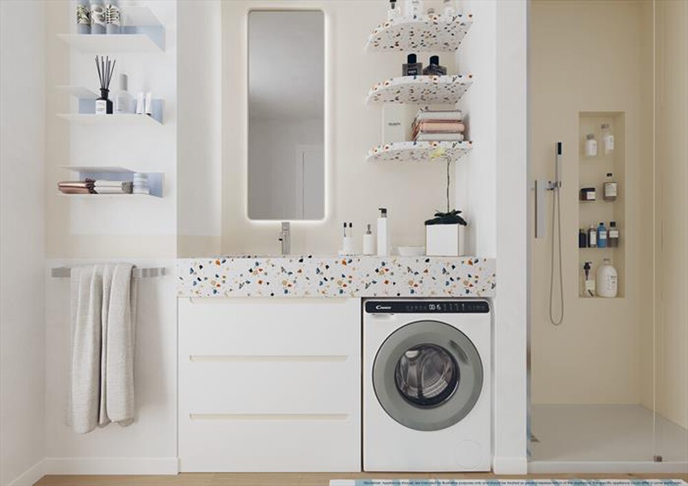 "CANDY - Lavatrice CW50BP12307GS 5 Kg Classe A-Bianco"