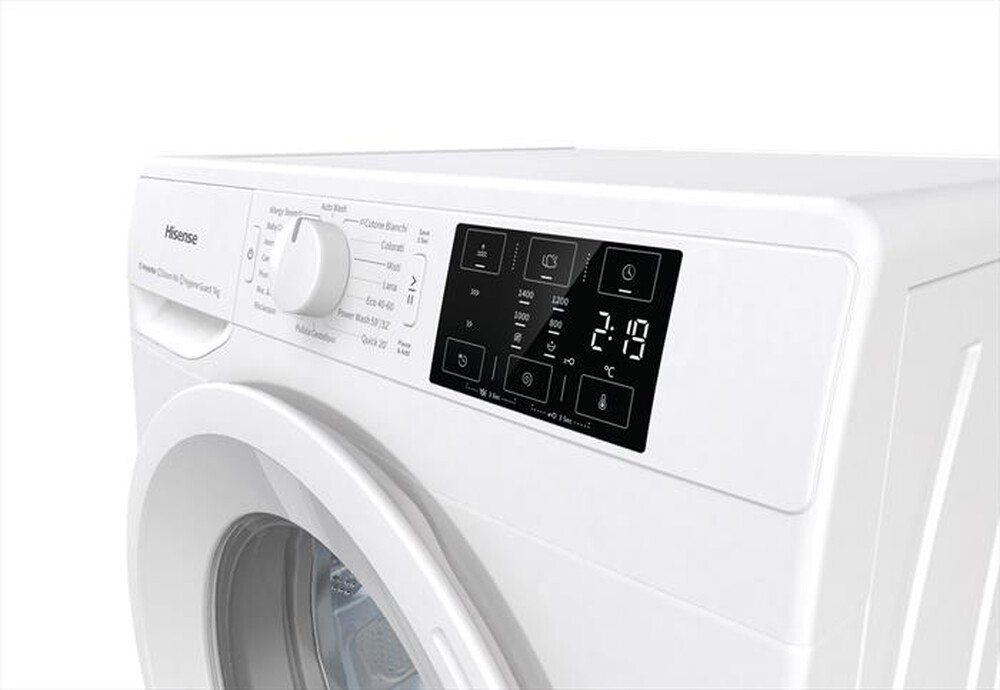 "HISENSE - Lavatrice WFGE901439VM 9 Kg Classe A-Bianco"
