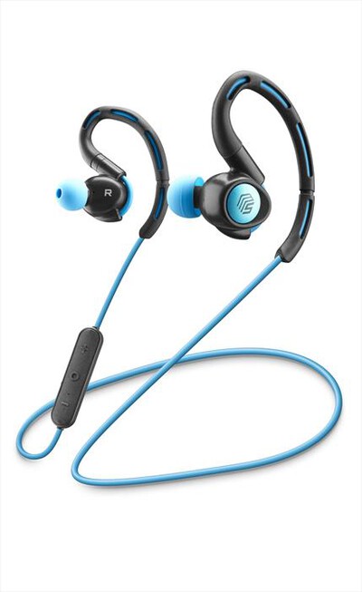 CELLULARLINE - Auricolare bluetooth BTEARPHONEMSSPORTB-Blu