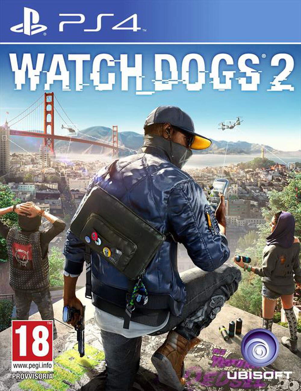 "UBISOFT - Watch Dogs 2 PS4"