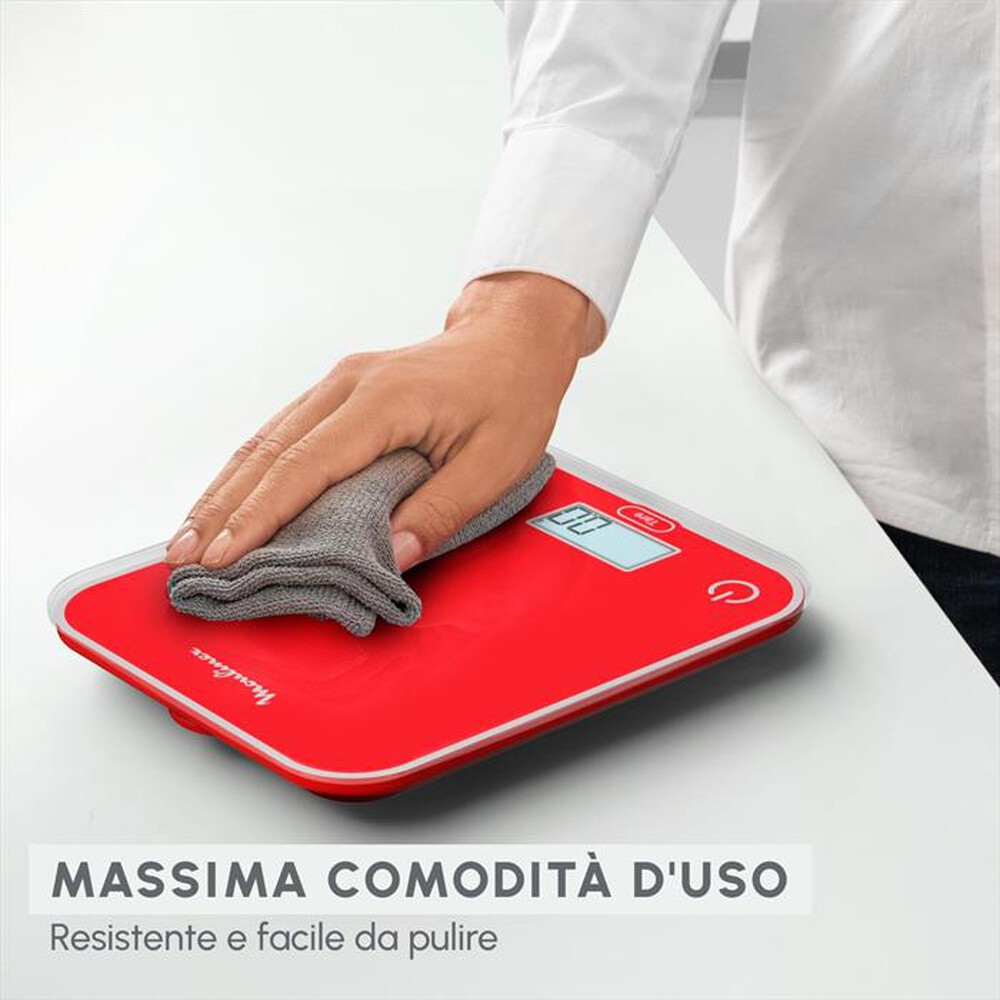 "MOULINEX - Bilancia da cucina BN50U3V0-Rosso"