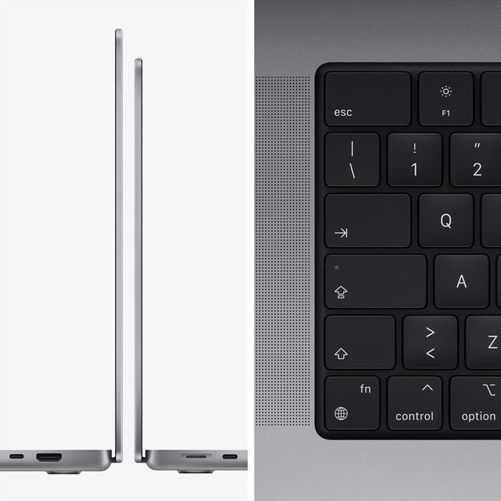 Immagine del prodotto APPLE - MacBook Pro 16" M1 Pro 10-core 16-core 512GB SSD-Grigio Siderale