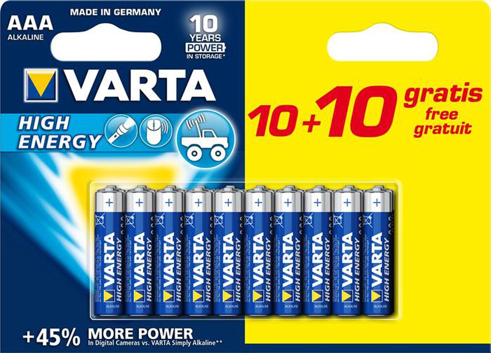 "VARTA - 20xAAA High Energy"