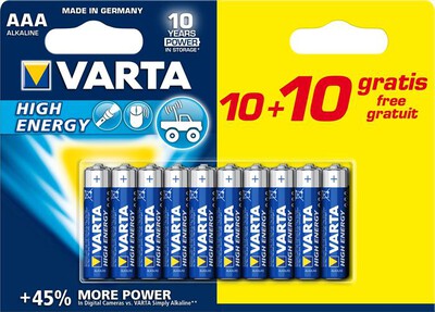 VARTA - 20xAAA High Energy