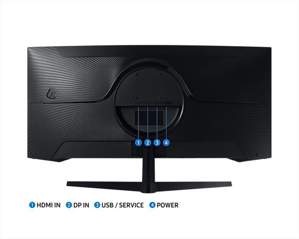 "SAMSUNG - C34G55 MONITOR GAMING ODYSSEY DA 34\" CURVO"