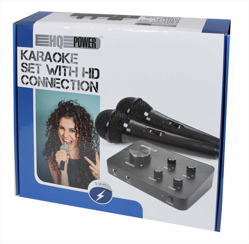 "KARMA - Microfono HQMC 10051-Nero"