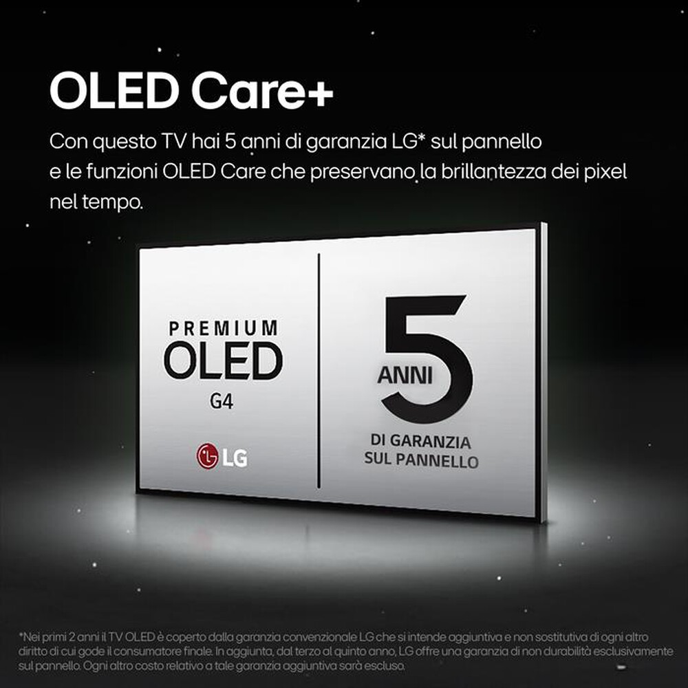 "LG - Smart TV OLED evo 4K 55\" Serie G4S OLED55G46LS-Argento"