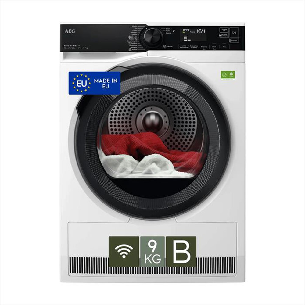 Immagine del prodotto AEG - Asciugatrice TR9HH9BY 9Kg Classe B-Bianco