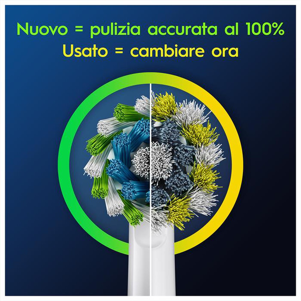 Immagine del prodotto ORAL-B - TESTINE PRO CROSS ACTION 3 TESTINE-BIANCO