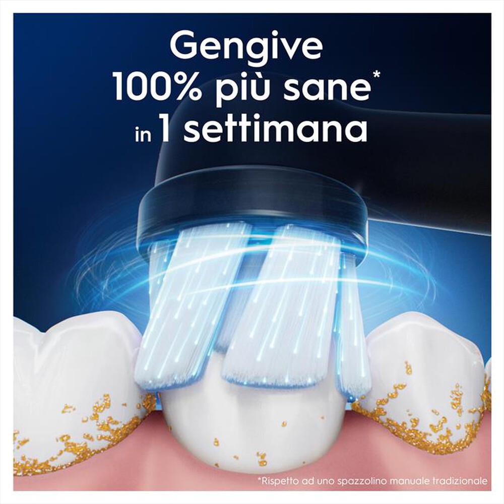 Immagine del prodotto ORAL-B - OB PW REFILL GENTLE CARE BLACK X2CT-NERO