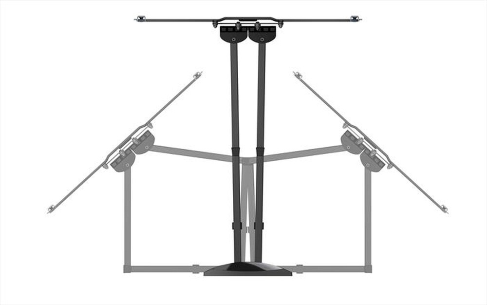 "MELICONI - Supporto TV EXTRA 600SDRP PLUS-Nero"