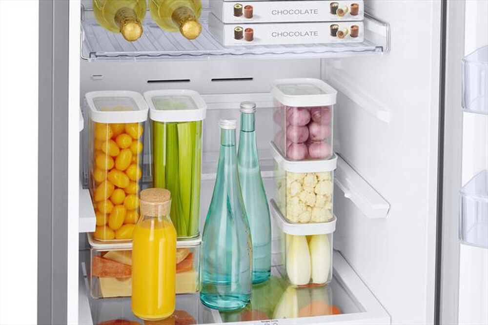 "SAMSUNG - Frigorifero combinato RB38C676CS9/EF ClasseC 390lt-METAL INOX"